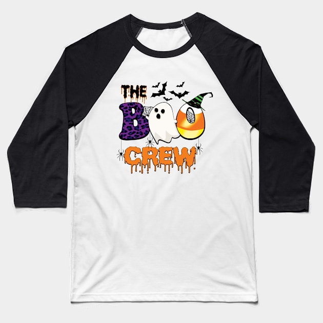 The boo crew Halloween Baseball T-Shirt by DigitalCreativeArt